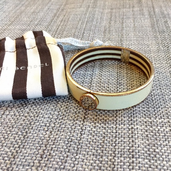 Henri Bendel white bangle