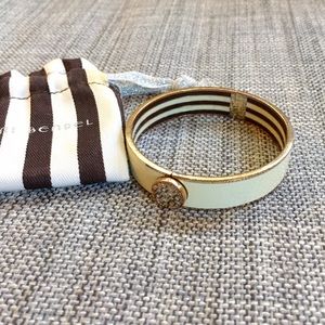 Henri Bendel white bangle