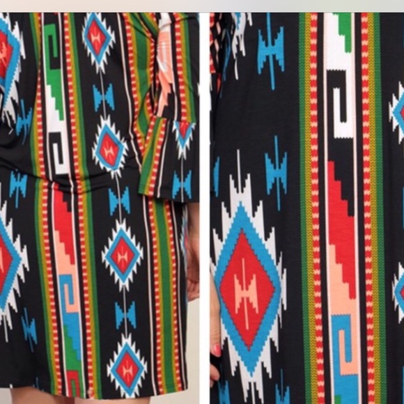 BEAUTIFUL AZTEC DRESS - Picture 2 of 3