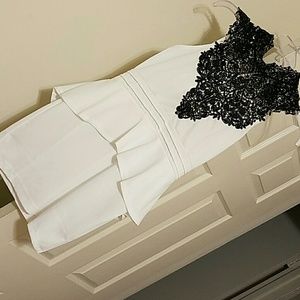 Size Medium white cocktail dress
