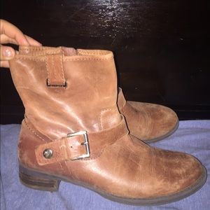 Brown ankle boots