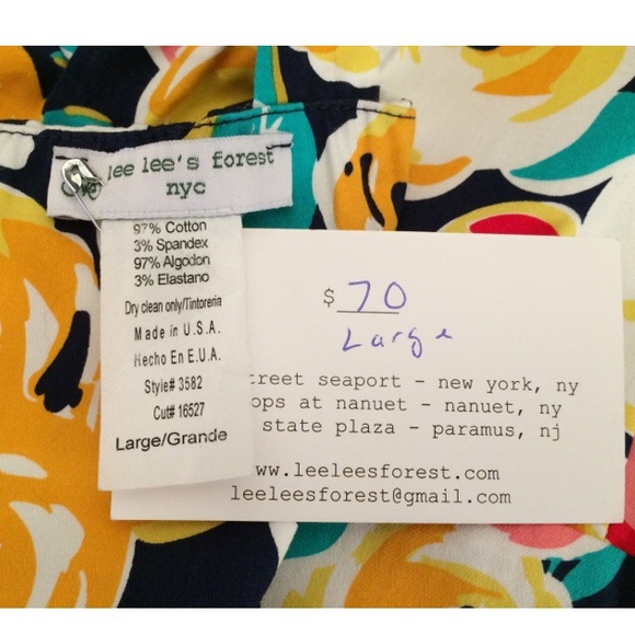 HOST PICK! 4/2 NWT Floral Full Skirt Dress -Junior - Picture 4 of 4