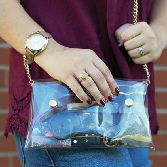 Clear Crossbody Purse
