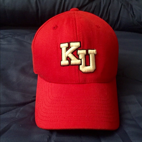 *Hot* Kansas University Stretch Fit Nike Hat (S/M)
