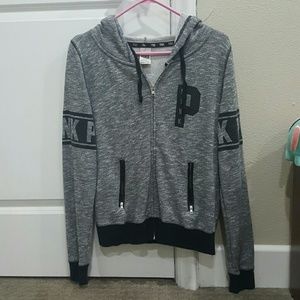 Victoria's secret Pink zip up hoodie