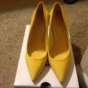 Aldo yellow stessy pump