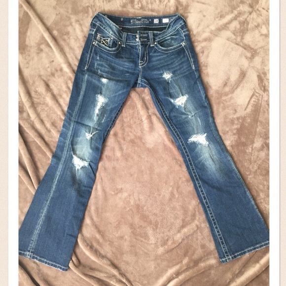 Miss Me Denim - Miss Me w/ Studded Pockets