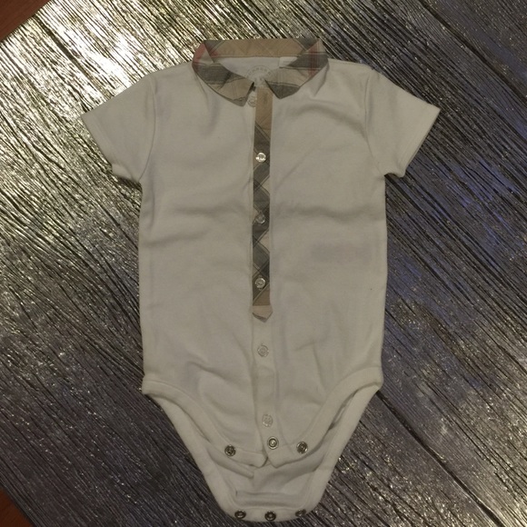 Burberry onesie for boys