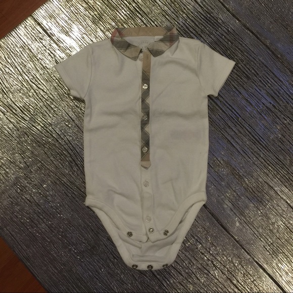 Baby boy Burberry onesie
