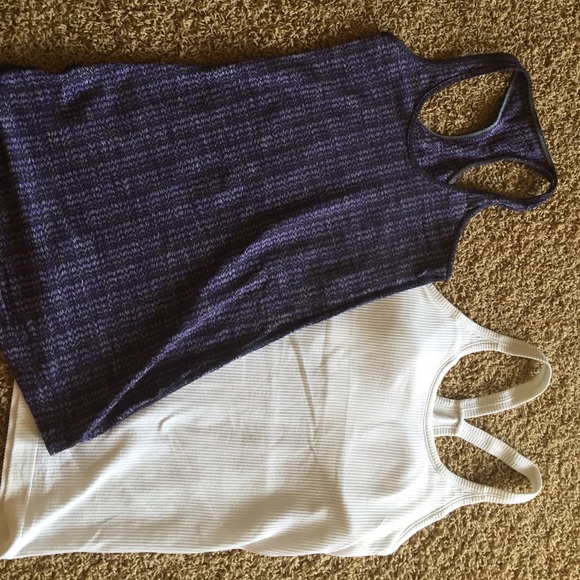 Two workout tanks