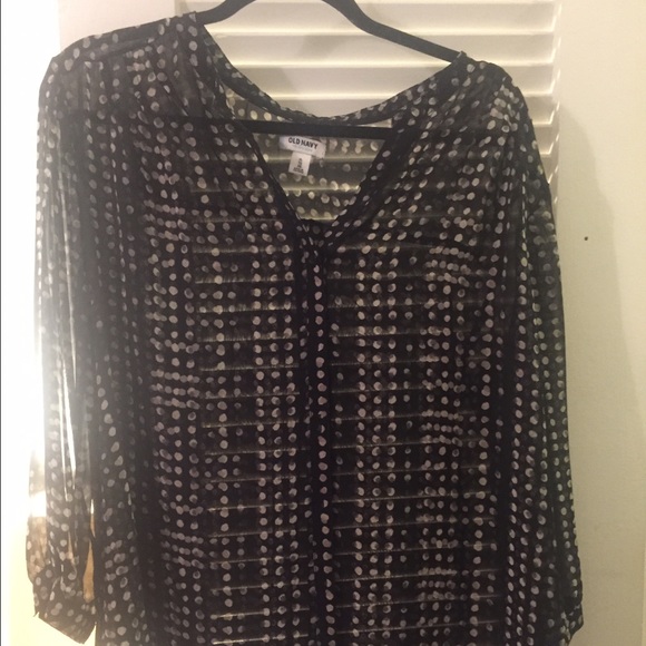 Sheer blouse