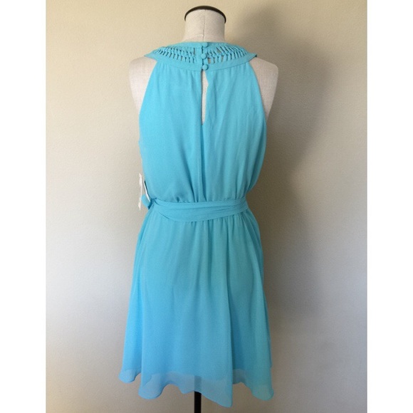 ❗️FINAL PRICE❗️Lattice Neck Elastic Waist Dress - Picture 3 of 4