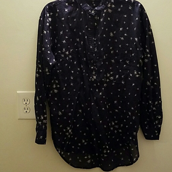 Madewell Buttoned top