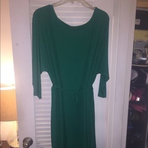 Green Maxi dress