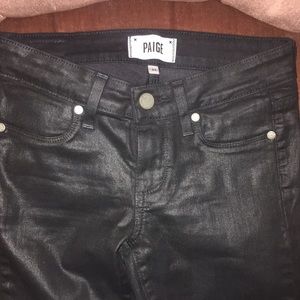 Paige VERDUGO ANKLE - BLACK SILK COATING