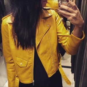 Zara Leather Jacket XS