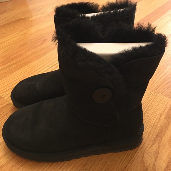 Black Bailey Button Uggs - image 2