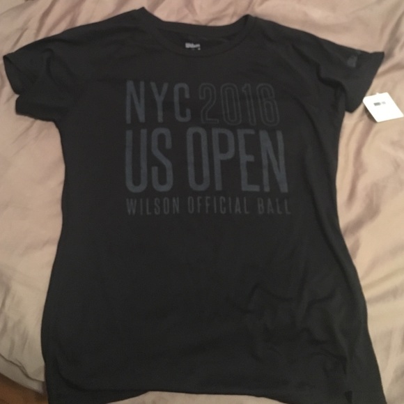 New Wilson 2016 US Open shirt Black Medium