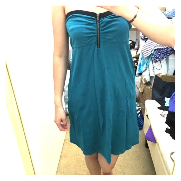 Strapless summer dress