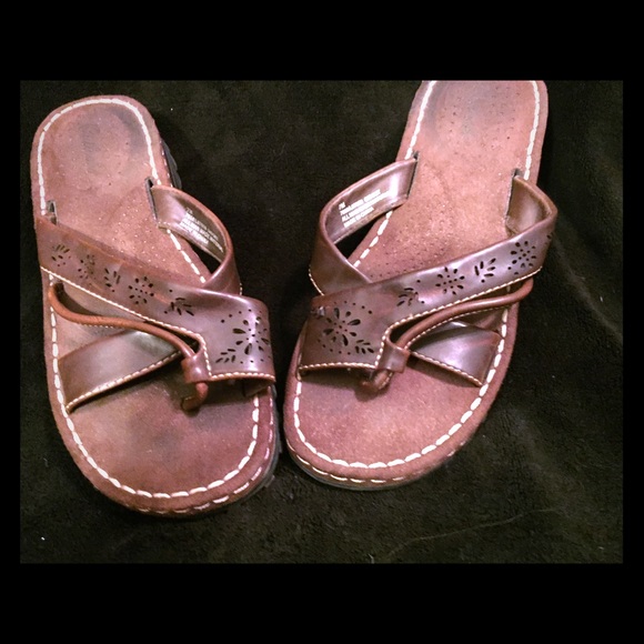 Leather sandals