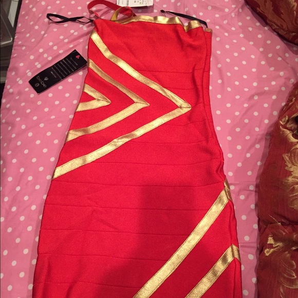 New Bebe bandage dress
