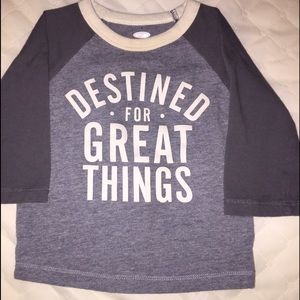 Long sleeve boys shirt