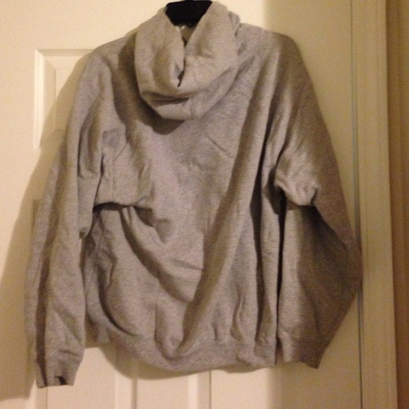 Basic Gray Harvard Collegiate hoodie - Picture 2 of 2