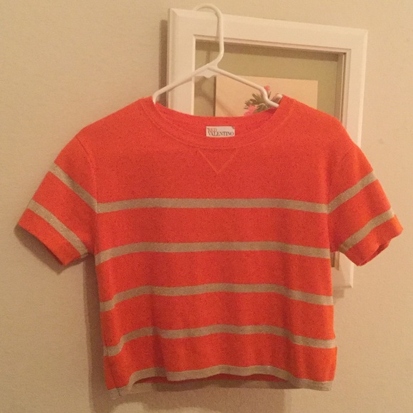Short knitting top