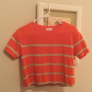 Short knitting top
