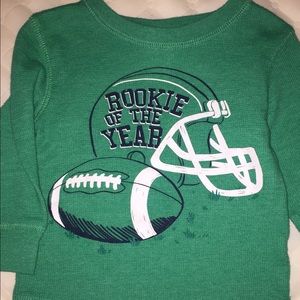 Green Long Sleeve boys shirt