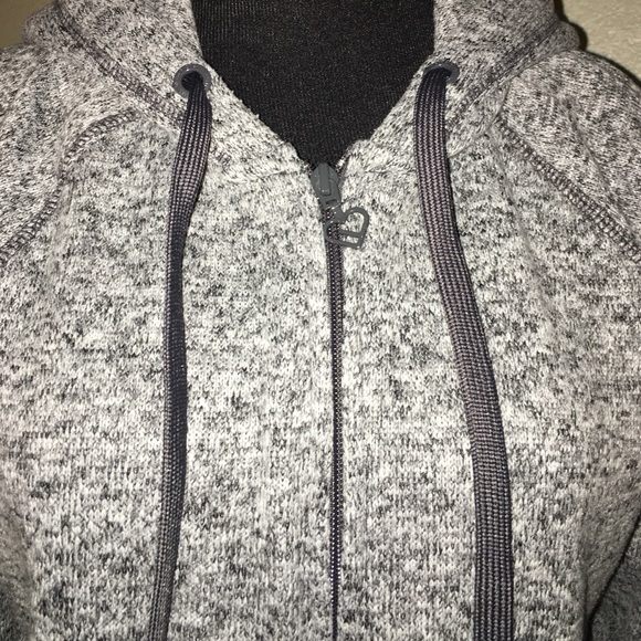 Gray & White Hooded Jacket - Picture 2 of 4
