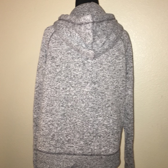 Gray & White Hooded Jacket - Picture 3 of 4