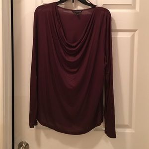 Rock & Republic drape neck shirt