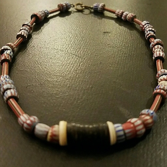 Vintage Beaded Necklace - Totally 70's - Picture 2 of 3