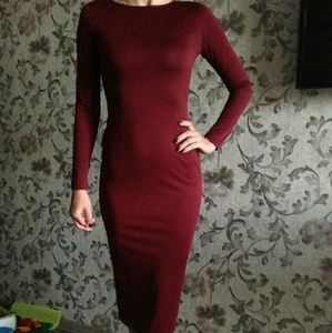 ❤️Pencil zipper dress