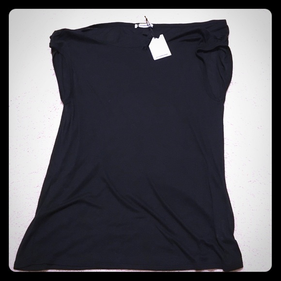 Black Alexander Wang loose fitting shirt
