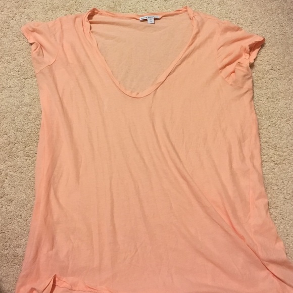 Light pink James Perse tee shirt. Very soft cotton