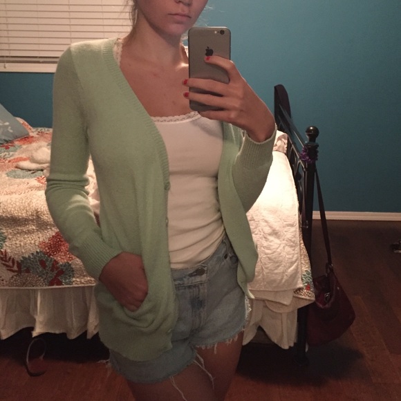 Brand New Mint cardigan