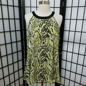 Alfani- Animal Print Top