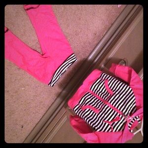 12 m pink puma track suit