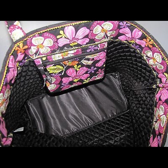 Vera Bradley Grand Tote Bag in Pirouette Pink NWT - Picture 4 of 4