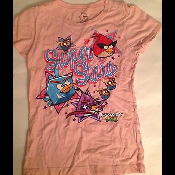 Other - Girls aNGRY BiRDS Top/Shirt~ M ~ EUC