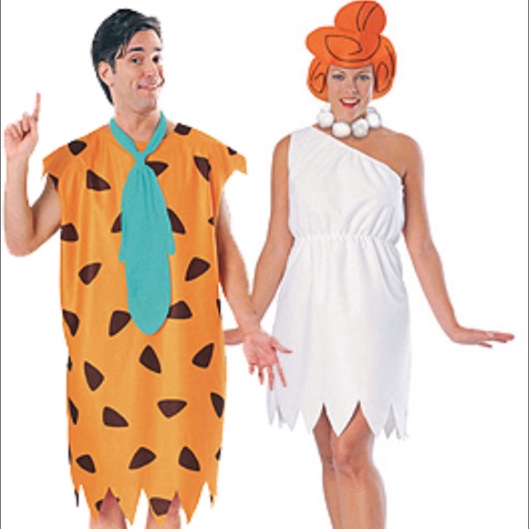 SOLD 🚫FRED & WILMA FLINTSTONE HIS & HERS COSTUME - Picture 1 of 3