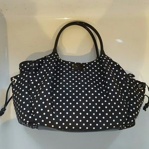 Authentic Kate Spade polka dot diaper bag