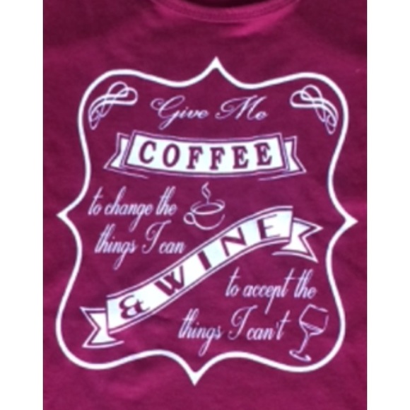 Coffee/Wine tank top - Picture 1 of 2