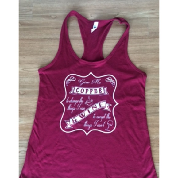 Coffee/Wine tank top - Picture 2 of 2