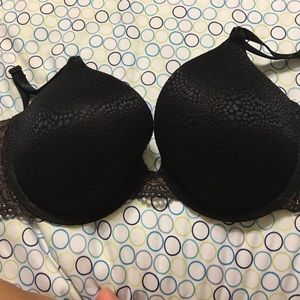 Black and gold bra