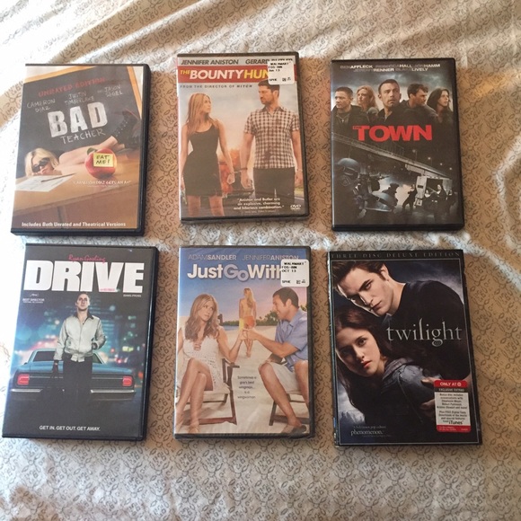 Bundle of 6 movies for $15!