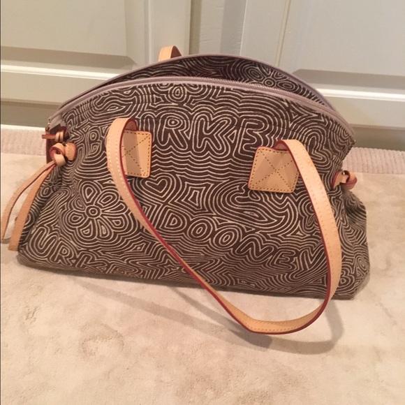 Dooney canvas tote
