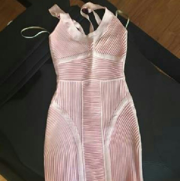 Herve Leger XS Light Pink Bandage?